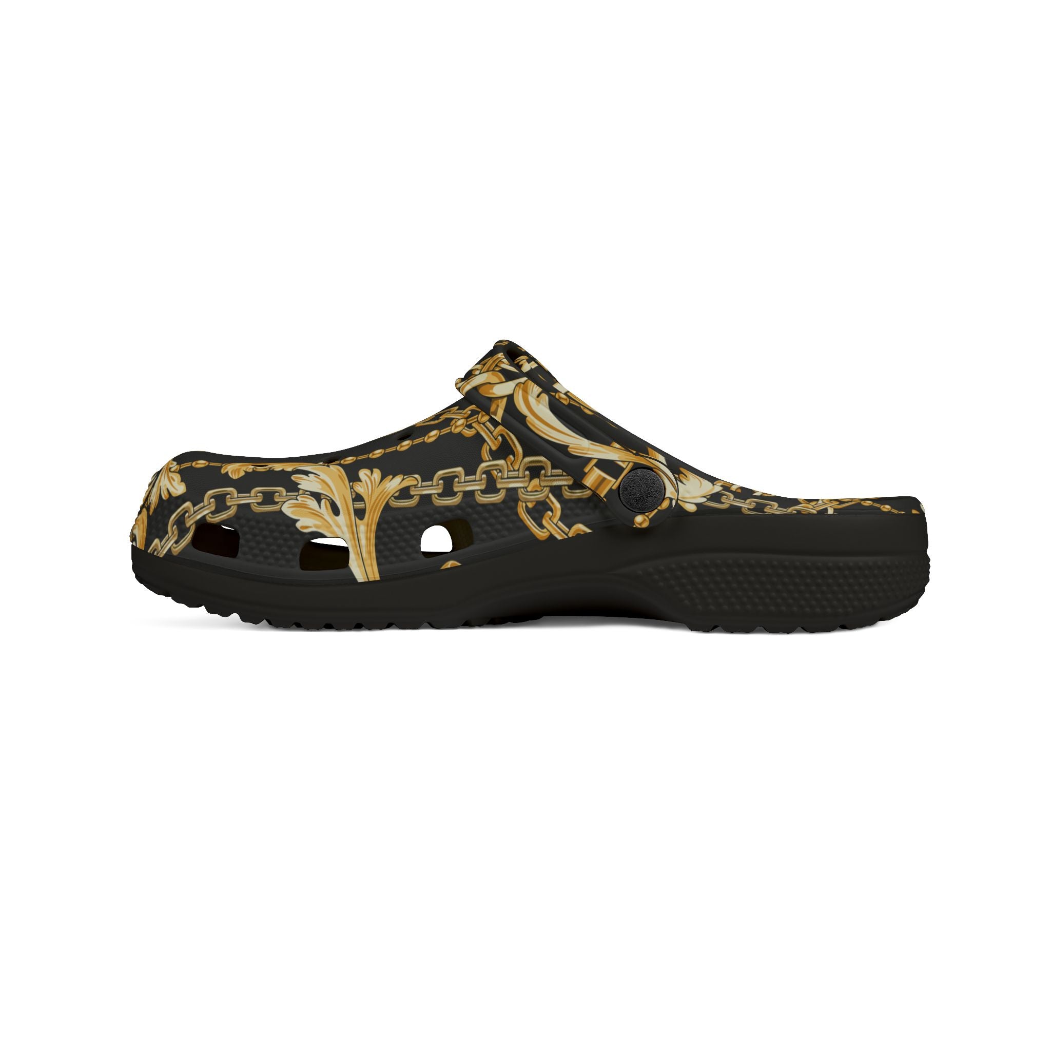 HG Crocs "Gold Chainz"
