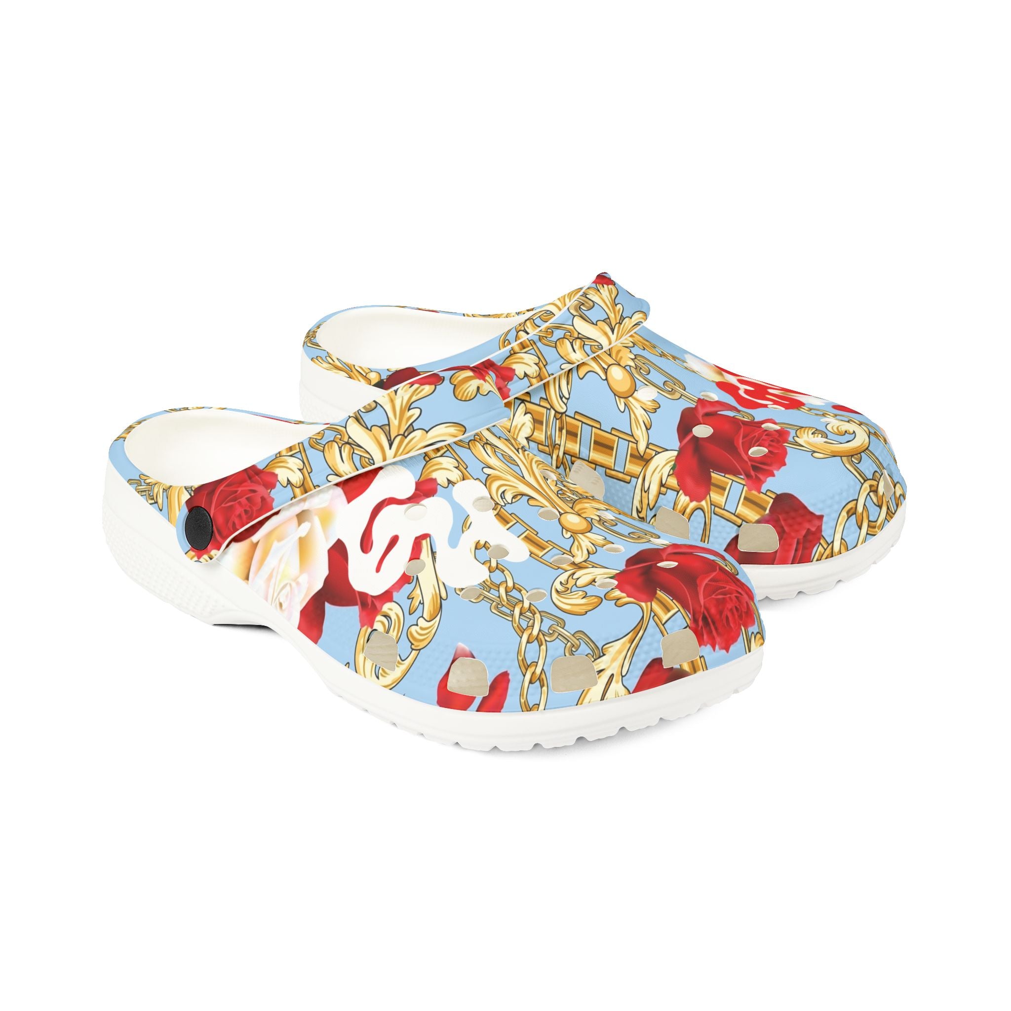 HG Crocs "Gold Chainz"