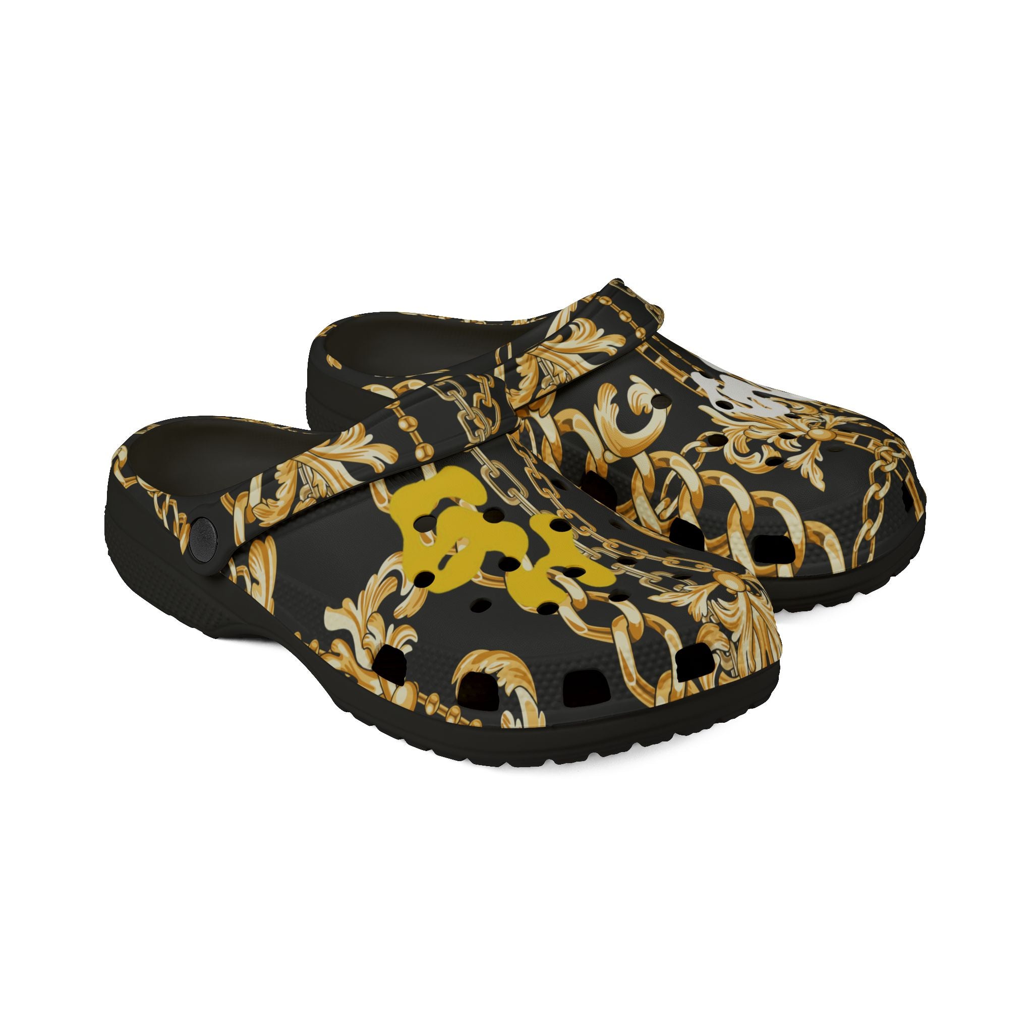 HG Crocs "Gold Chainz"